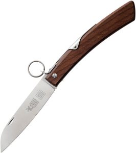 Windmuhlenmesser IBEX Ratchet Lock Folding Knife Brown Beech