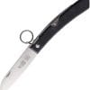 Windmuhlenmesser IBEX 100mm Folding Knife Ratchet Lock Black 4in Blade