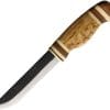Wood Jewel Lappish Fixed Blade Knife 5.75" Carbon Steel