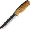 Wood Jewel Bearleuku Fixed Blade Knife Carbon Steel 5.75"