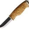 WJ23N Wood Jewel Little Leuku Fixed Blade Knife 3.5" Carbon Steel