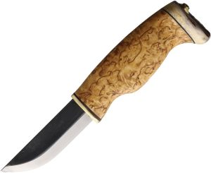 Wood Jewel Little Leuku Fixed Blade Carbon Steel Finland