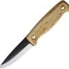 WJ23PUK Wood Jewel Pukari Fixed Blade Carbon Steel Knife with Sheath
