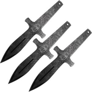 World Knife Throwing League Crusader Throwing Knives Set 3Cr13