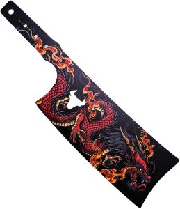 Toro Knives Besito Throwing Knife Fire - Dragon Art