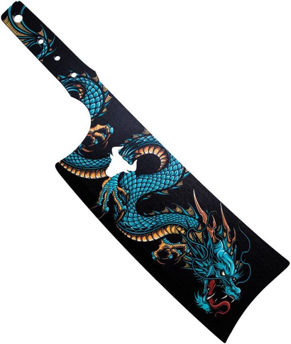 WKTL068 Toro Knives Besito Throwing Knife Water - Dragon Art