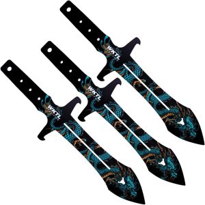 Toro Knives Maximo Throwing Knives Water - Set of 3