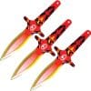 World Knife Throwing League Phoenix Throwing Knives 7.5" 3Cr13 Stainless Set of 3