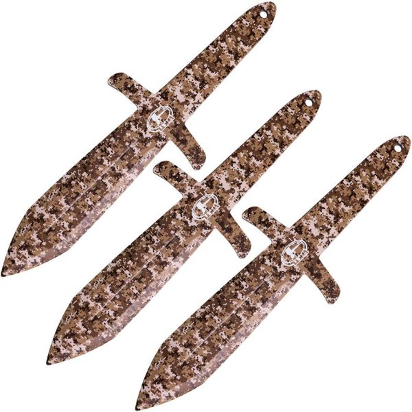 World Knife Throwing League Highlander Camo Throwing Knife
