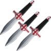 World Knife Throwing League Crusader Valor's Edge Throwers Set of 3