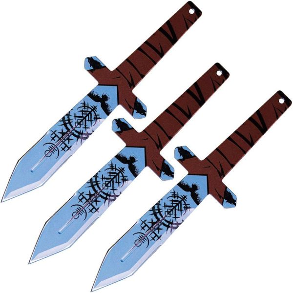 World Knife Throwing League Barbarian Odin Set