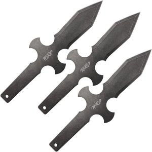 Toro Knives Muerto Throwing Knife Set 3Cr13 Stainless 3pc