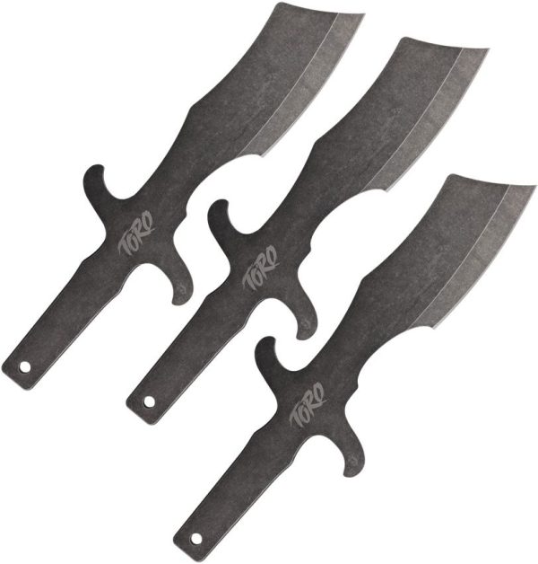 Toro Knives Lobo Throwing Knife Set 3Cr13 Stainless 3pc
