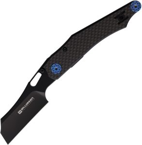 Willumsen Copenhagen Deamon Barber Linerlock Folding Knife Black