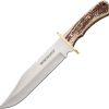 Winchester XL Stag Bowie 8.75in Blade Fixed Knife w/ Sheath