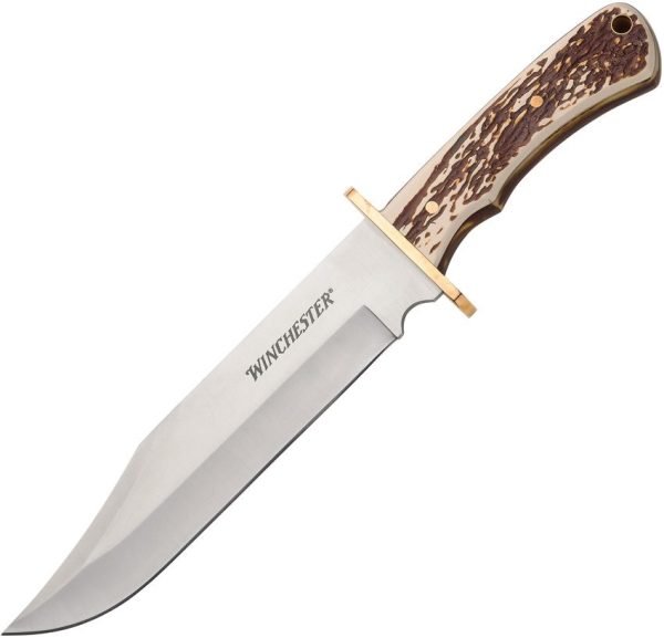 Winchester XL Stag Bowie - Imitation Stag Handle