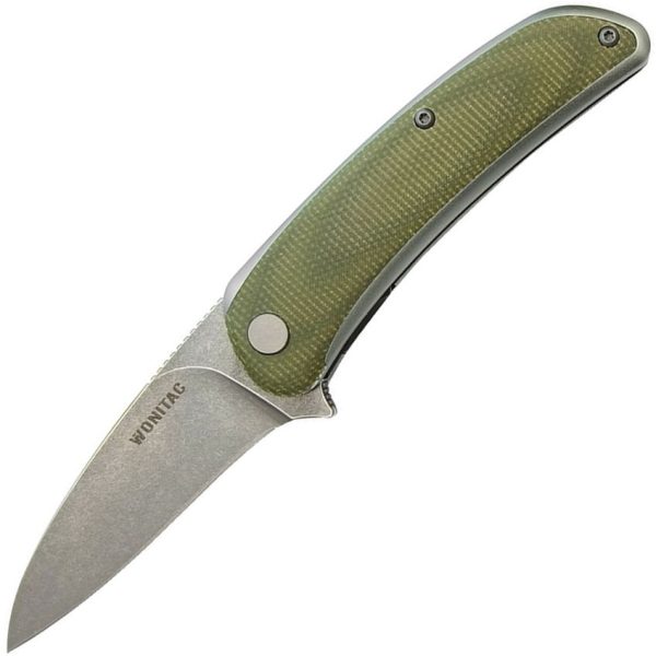 WNT2514 Linerlock Green Micarta
