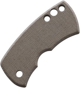 Way of Knife McBee Scale OD Green Micarta Replacement