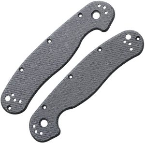 Way of Knife RAT 2 Scales Micarta Denim