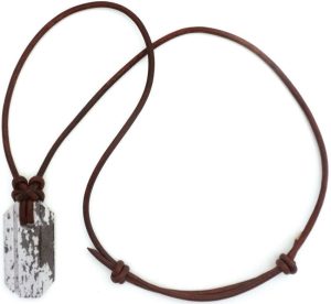 Wazoo Survival Gear Viking Whetstone Pendant - Arkansas Stone