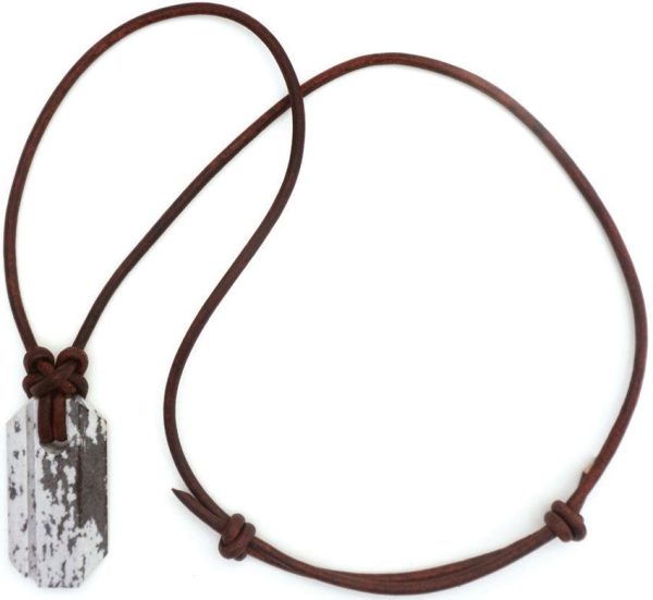 Wazoo Survival Gear Viking Whetstone Pendant - Arkansas Stone