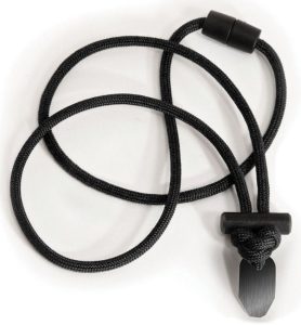 WSG004B Wazoo Survival Gear Firecraft Necklace Black - Multi-Tool Pendant