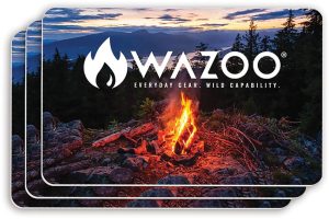 Wazoo Survival Gear FireCard Pack of 3 - Wallet Fire Starter