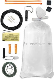 Wazoo Survival Gear Essentials Kit - 20-Piece Emergency Supply