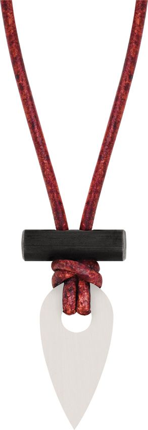 Wazoo Survival Gear Spark Necklace White - Ceramic Ferro Rod