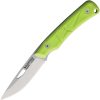 WildSteer K-NIF Slip Joint Folding Knife 3.25" 14C28N Green w/ Pouch