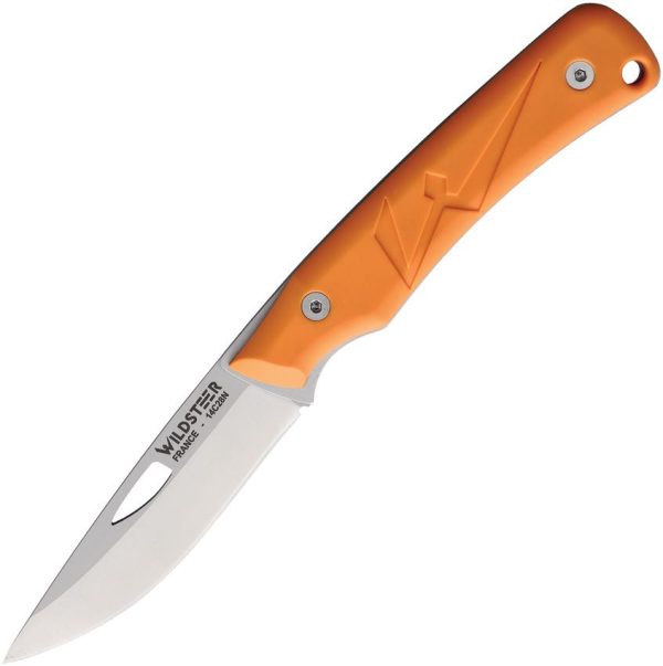 WildSteer K-NIF Slip Joint Folding Knife - Orange Rubber