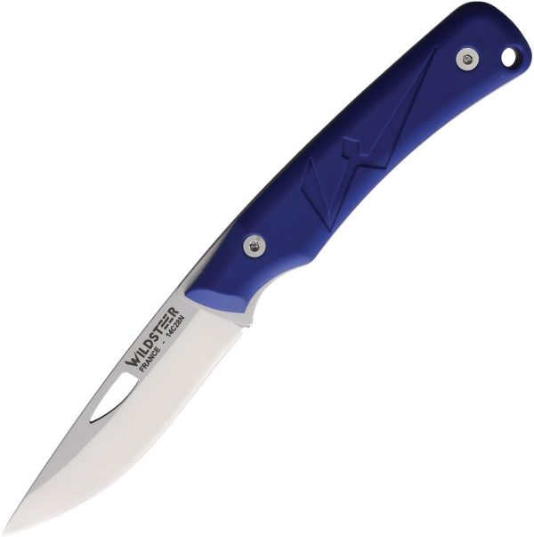 WildSteer K-NIF Slip Joint Folding Knife - Blue Rubber