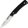 WSKNI0113 WildSteer K-NIF Slip Joint Folding Knife Black 3.25" w/ Pouch