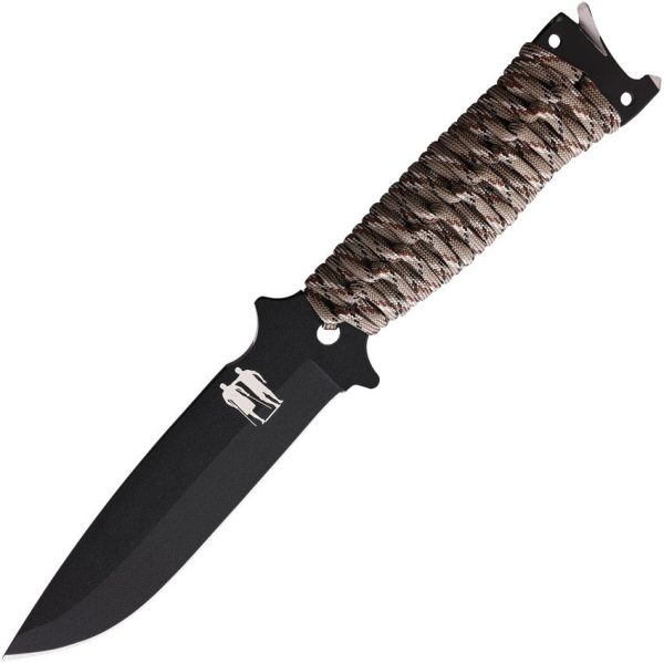 WildSteer KRS Survival Fixed Blade - 5.5 inches Black