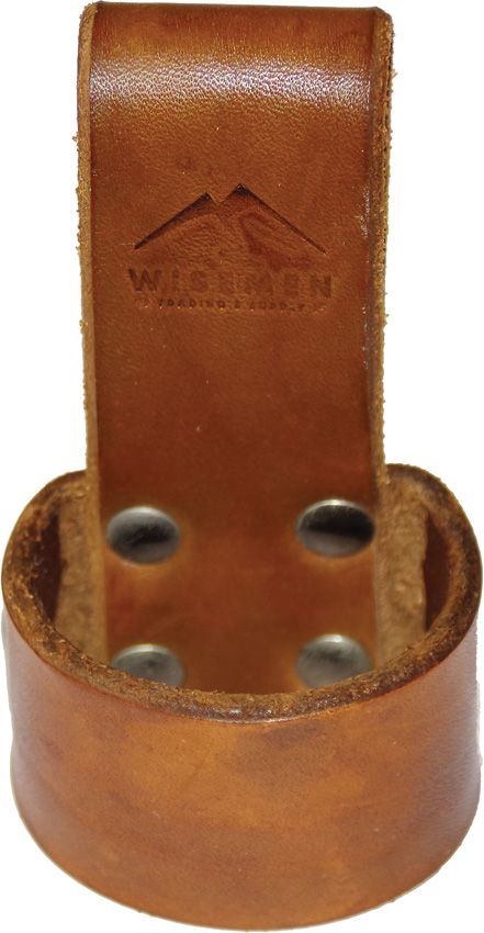 Wisemen Trading Axe Belt Loop Dark Brown Leather