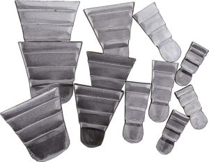 Wisemen Trading Flat Steel Axe Handle Wedges 12-Pack