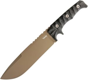 WTK02BE Wander Tactical Dimorphodon Dark Earth D2 Fixed Blade