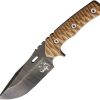 Wander Tactical HAAST Eagle 2.0 Fixed Blade Knife 5.75" D2 Dark Earth