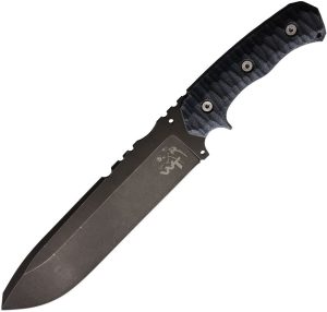 WTK201 Wander Tactical Godfather Fixed Blade D2 Steel 9.75in Black