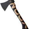 WOOX Volante Throwing Axe 14" Black Coated Steel Head