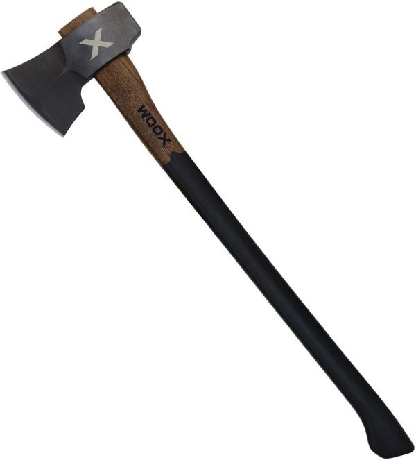 WXA00302 WOOX Forte-X Hewing Axe - Blued 1060HC Steel