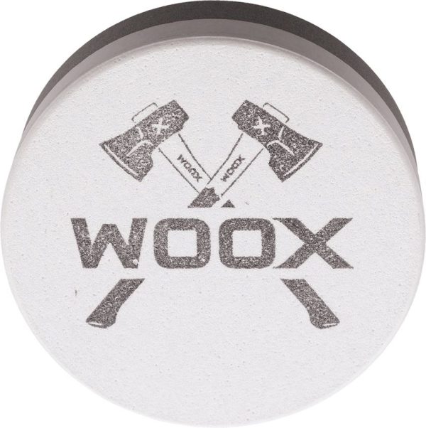WOOX Dual Grit Ceramic Whetstone - 3 inch Round Medium/Fine