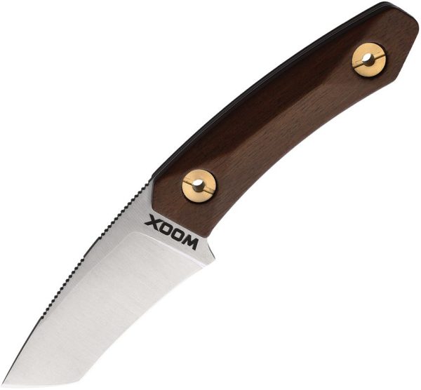 WOOX Bad Boy Fixed Blade - Tanto Stainless Walnut Handle