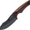 WOOX Bad Boy Hunter Walnut Fixed Blade Knife D2 Steel