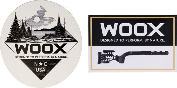 WXS WOOX Sticker Assortment - Bulk Branded Graphics Pack