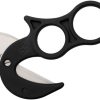 WY1CP Wyoming Field Dressing Knife 4.25" Black Stainless Fixed Blade w/ Sheath