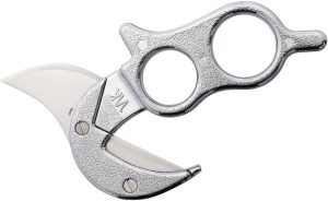 Wyoming Field Dressing Knife Silver Metal Handle