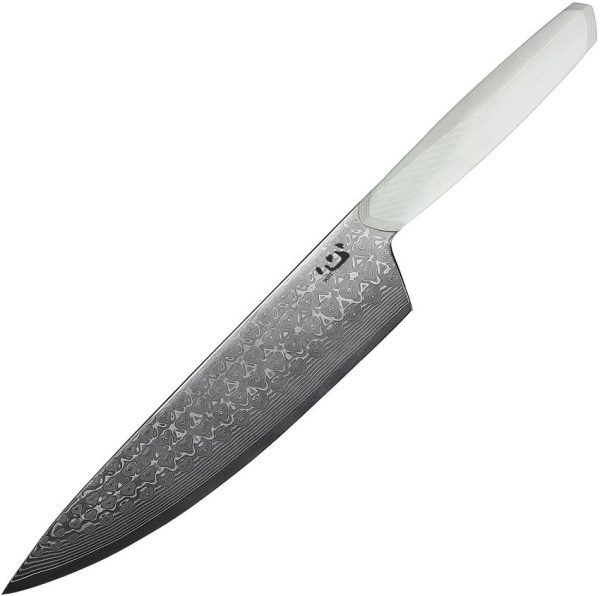 XC127 Xin Cutlery XinCore Damascus Chef Knife - White Handle