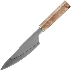 Xin Cutlery Chef's Knife Burl Maple 7 inch San Mai