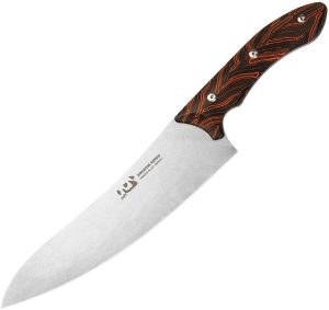 XC144 Xin Cutlery Tactical Style Chef's Knife 8" Stonewash Fixed Blade
